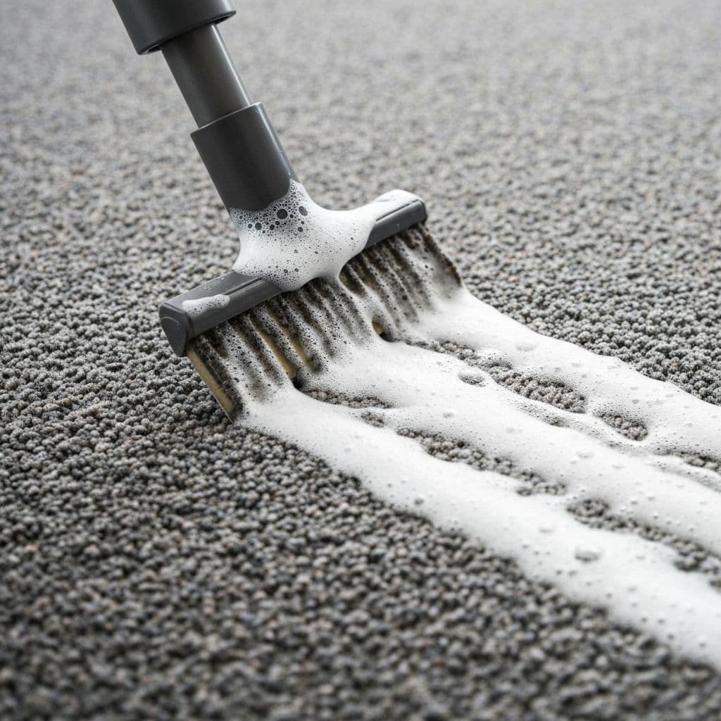 Deep carpet foam extraction