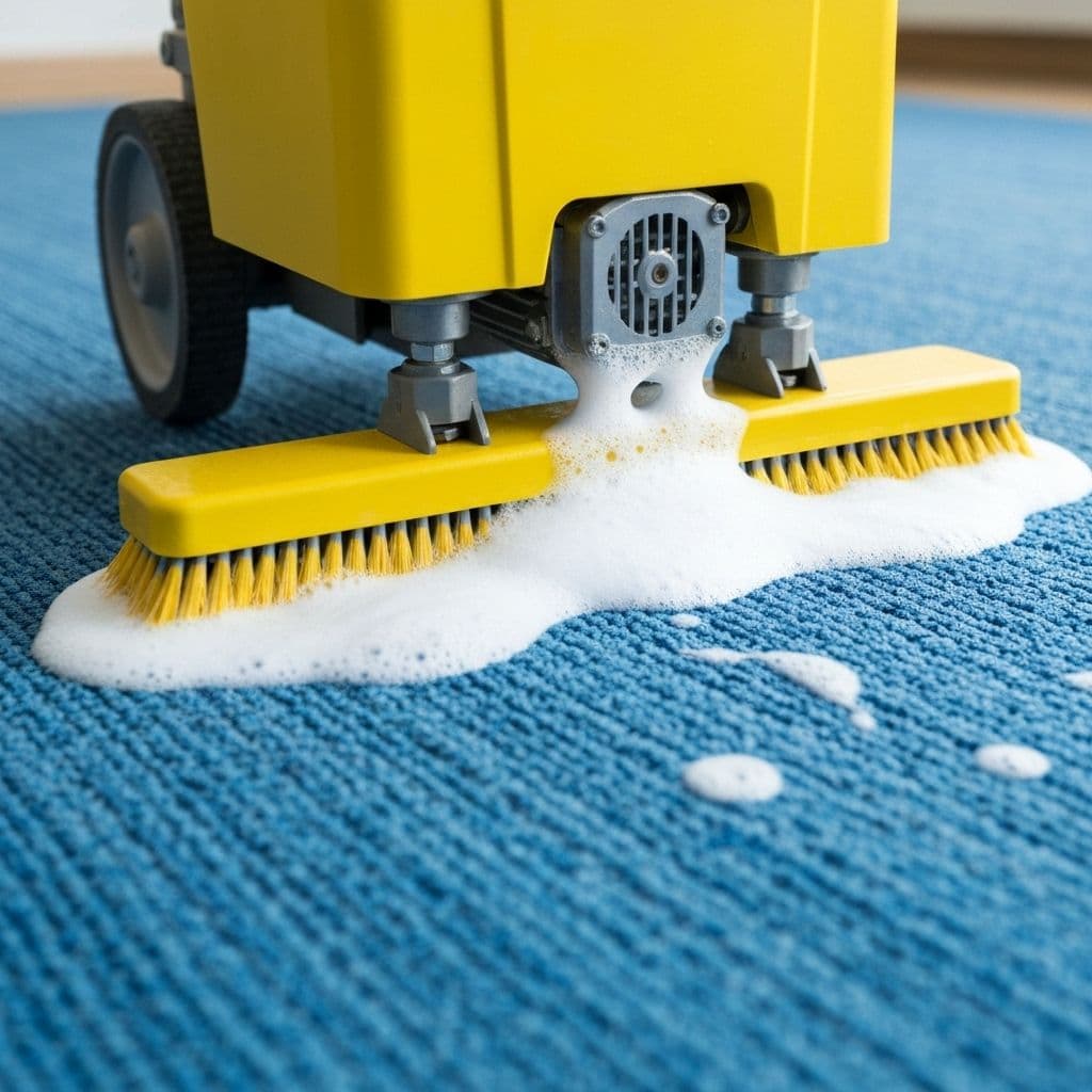 Commercial-grade carpet cleaning equipment